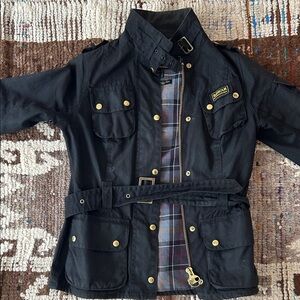 Barbour ladies international waxed jacket